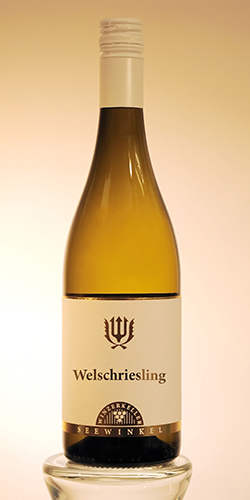 Weinflasche Welschriesling