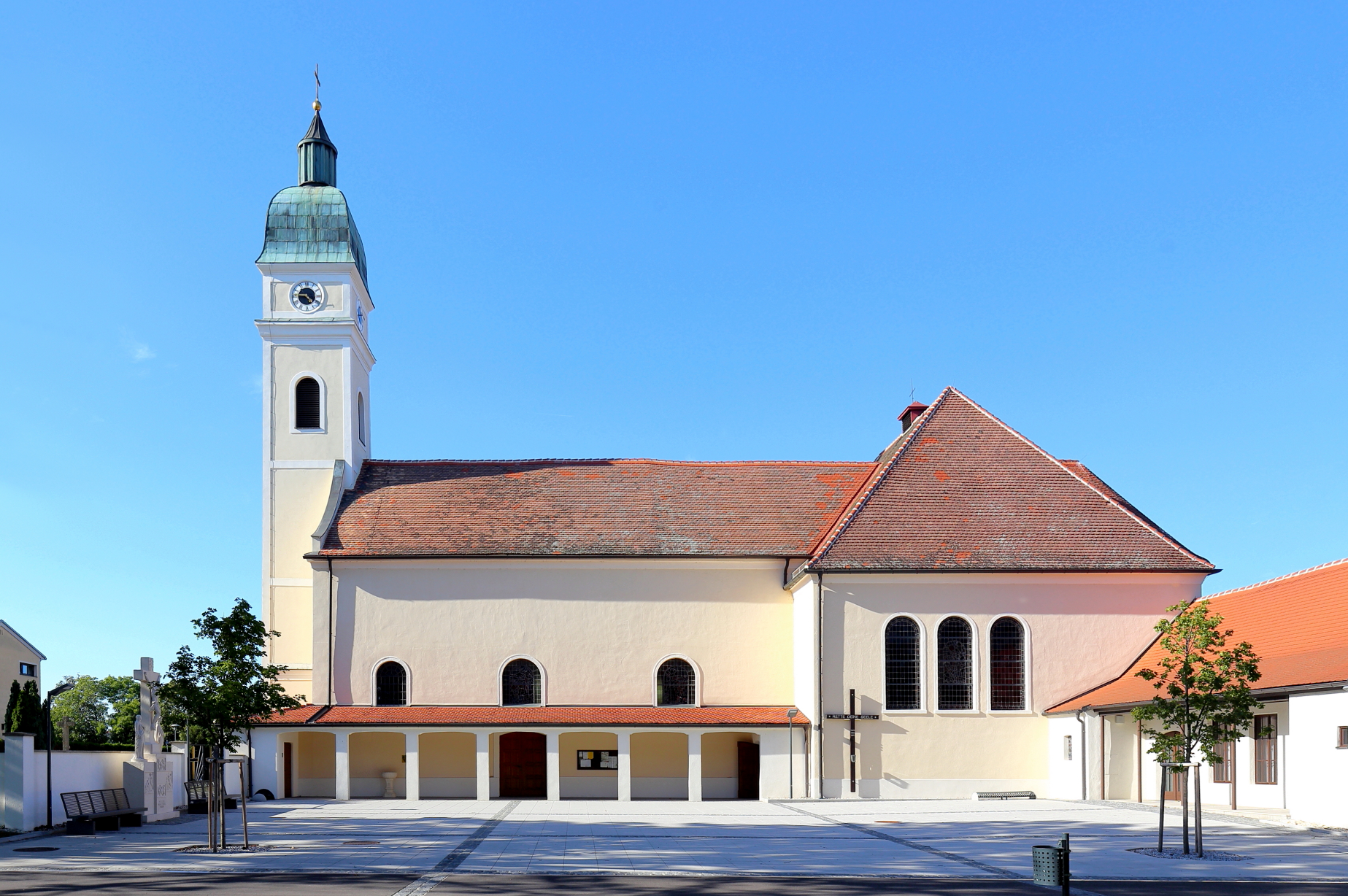 Die Kirche von Pamhagen